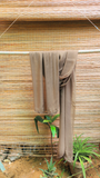 BROWN CHIFFON DUPATTA